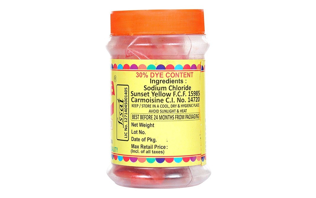 Ashoka Orange Red, Synthetic Food Colour Preparation   Jar  80 grams